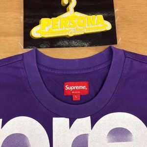 supreme bleed logo tee